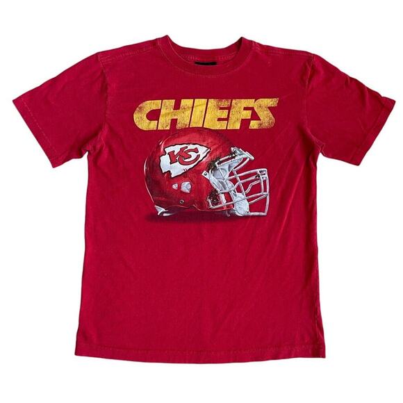 Reebok NFL Kansas City Chiefs Men's Graphic Short Sleeve Crew Neck T-Shirt - Picture 1 of 7